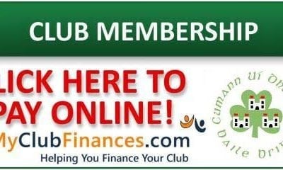 Pay Your O’Dwyers GAA Membership Online!