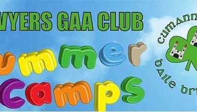 Dates of O’Dwyers GAA Summer Camps 2016