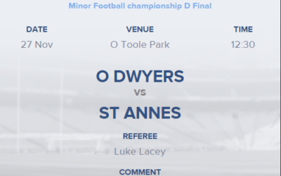 Minor Football Championship D Final